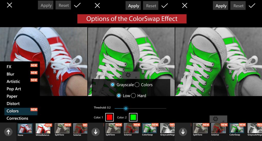 picsart photo effects update on windows phone